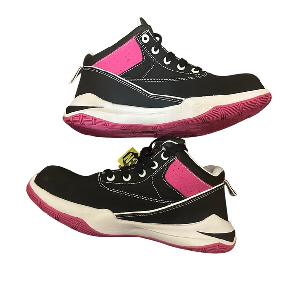 avenger Shoes - Avenger Black and Pink Sneakers steel toe